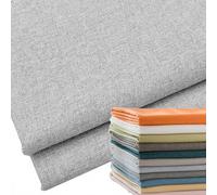 Yekuhe Bench Cushion Cover Only for Long Window Seat, 5cm Thick Replacement Pillow Anti-Slip Seat Cushion Cover, Sofa Seat Slipcover for Indoor/Outdoor(Light Grey,150x30x5cm)