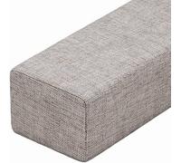 Yekuhe Double Bed Gap Filler Wall for Bed, Mattress Gap Filler Mattress Extender for King Size/Single/Queen Bed, Close The Gap Between Bed and Wall Side with Removable Cover(Beige,150x15x20cm)