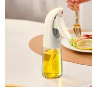 yekulanyue Oil Spray Bottle Dispenser, 150ml Capacity, Transparent Container with White Sprayer, for Cooking and Salad Dressing