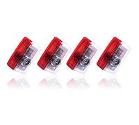 YEKUYEKU 4 Pieces Car Door Lights, Door Projector, Car Door Logo Lights, Led Welcome Door Projectors for All Series for B