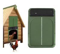 YEKUYEKU Automatic Chicken Coop Door, Automatic Chicken Door, Chicken Coop Door, Light Sensing Chicken Door, chicken door opener for Farmhouse, Garden, Patio