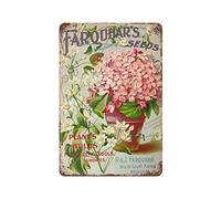 Yelacecca Catalogue Of Seeds Home Decor Funny Novelty Kitchen Bar Club Garage Garden Farm Wall Art Funny Vintage Metal Sign Poster 8X12 Inches