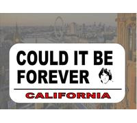 Yelacecca David Cassidy Novelty Reproduction Street Sign Could It Be Forever Wall Plaque Decoration Props Plaque 8X12 Inch