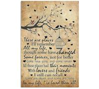 Yelacecca In My Life I'Ve Loved Them All Music Lyric Wall Metal Tin Sign Poster 8X12 Inches