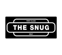 Yelacecca New Metal Sign Aluminum Sign The Snug Art Metal Sign 8 X 12 Inch