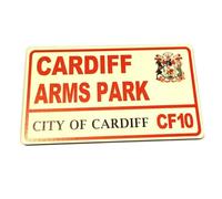 Yelaceccb Cardiff Arms Park Rugby Supporter Street Sign Street Sign 8X12 Inches