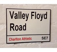 Yelaceccb New Metal Street Sign Charlton Athletic Fc Valley Floyd Road Street Sign 8X12 Inches