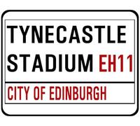 Yelaceccb New Metal Street Sign Heart Of Midlothian Fc Street Sign Tynecastle 8X12 Inches