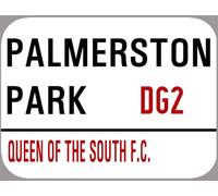 Yelaceccb New Metal Street Sign Queen Of The South Metal Street Sign Palmerston Park 8X12 Inches
