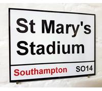 Yelaceccb New Metal Street Sign Southampton Fc St Mary'S Stadium Metal Street Sign 8X12 Inches