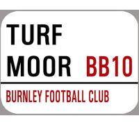 Yelaceccb New Metal Street Sign Turf Moor Burnley Metal Street Sign 8X12 Inches