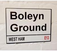 Yelaceccb New Metal Street Sign West Ham Street Sign Ground 8X12 Inches