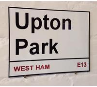 Yelaceccb New Metal Street Sign West Ham Utd Fc Upton Park Metal Street Sign 8X12 Inches