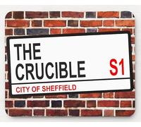 Yelaceccb The Crucible Sheffield London Street Sign Snooker World Championship Street Sign 8X12 Inches