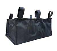 YELAIYEHAO Walker Storage Bag, Wheelchair Organiser Pouch, 2 Sizes - Medium 33x23x15 cm, Large 37x24x19.5 cm, Leopard Print (Black, 14.6 x 9.5 x 7.7inch)