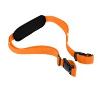 YELARXI Adjustable Beach Chair Carry Straps, Heavy Duty Replacement Universal Shoulder Straps for Folding, 1 Pack & Orange - Fitting for (Camping/Picnics/Backpacking/Outdoor)