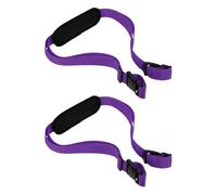 YELARXI Adjustable Beach Chair Carry Straps, Heavy Duty Replacement Universal Shoulder Straps for Folding, 2 Pack & Violet - Fitting for (Camping/Picnics/Backpacking/Outdoor)