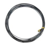 YELARXI Bonsai Training Wire, 1mm x 16.4 ft Anodized Aluminum Floral Plant Training Wire Bendable Metal Stems Accessories for Gardening Branch Fixing Crafts (Black)