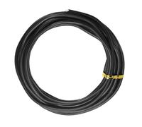 YELARXI Bonsai Training Wire, 3.5mm x 16.4 ft Anodized Aluminum Floral Plant Training Wire Bendable Metal Stems Accessories for Gardening Branch Fixing Crafts (Black)