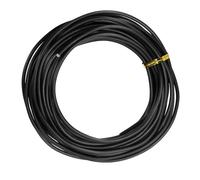 YELARXI Bonsai Training Wire, 3 mm x 32.8 ft Anodized Aluminum Floral Plant Training Wire Bendable Metal Stems Accessories for Gardening Branch Fixing Crafts (Black)