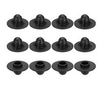 YELARXI Camping Chair Legs Cap, Non-Slip Foot Cover Replacement Chair Table Leg Pads Moon Floor Protectors Reduce Noise 0.63" & 12Pcs & Black-Fitting for (Outdoor/Camping/Picnic/Patio)