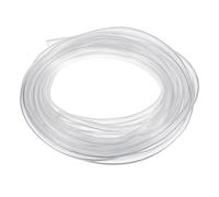 YELARXI Clear PVC Hose, Flexible Plastic Water Pipe Lightweight Vinyl Hose - Fitting for (Garden/Pool/Pump/Aquarium/Fish Tank), 0.16"(4mm) ID & 0.24"(6mm) OD & 32.8ft