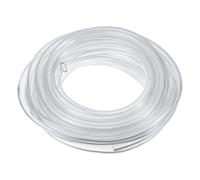 YELARXI Clear PVC Hose, Flexible Plastic Water Pipe Lightweight Vinyl Hose - Fitting for (Garden/Pool/Pump/Aquarium/Fish Tank), 0.39"(10mm) ID & 0.51"(13mm) OD & 16.4ft