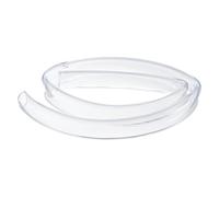 YELARXI Clear PVC Hose, Flexible Plastic Water Pipe Lightweight Vinyl Hose - Fitting for (Garden/Pool/Pump/Aquarium/Fish Tank), 0.98"(25mm) ID & 1.18"(30mm) OD & 3.28ft