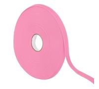 YELARXI Double Fold Bias Tape for Sewing, Quilt Binding Cotton Bias Tape Double Fold 1/2 Inch 25 Yards Fit for Hemming Seaming DIY Crafts Piping - (Pink)