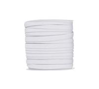 YELARXI Double Fold Bias Tape for Sewing, Quilt Binding Cotton Bias Tape Double Fold 1/4 Inch 25 Yards Fit for Hemming Seaming DIY Crafts Piping - (Bright White)