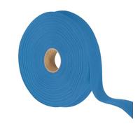 YELARXI Double Fold Bias Tape for Sewing, Quilt Binding Cotton Bias Tape Double Fold 1 Inch 25 Yards Fit for Hemming Seaming DIY Crafts Piping - (Blue)