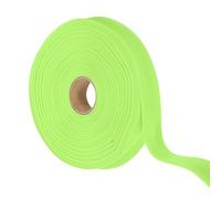 YELARXI Double Fold Bias Tape for Sewing, Quilt Binding Cotton Bias Tape Double Fold 1 Inch 25 Yards Fit for Hemming Seaming DIY Crafts Piping - (Fluorescent Green)