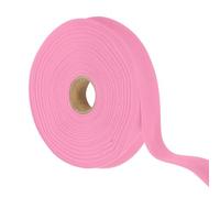 YELARXI Double Fold Bias Tape for Sewing, Quilt Binding Cotton Bias Tape Double Fold 1 Inch 25 Yards Fit for Hemming Seaming DIY Crafts Piping - (Pink)