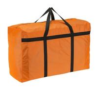YELARXI Extra Large Duffle Bag, 30 x 19 x 11 in Travel Big Duffle Bag with Zipper Handle Storage Foldable Waterproof Lightweight Bag for Women Men Travel Moving Camping (Orange)