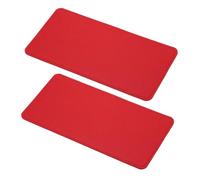 YELARXI Felt Base Shaper, Bag Bottom Shaper Purse Organizer Insert, Handbag Organizers Arc Corner Liner Board Insert, 14 x 7 Inch Fit for Purse Tote Bag Handbag Women (2 Pack, Red)