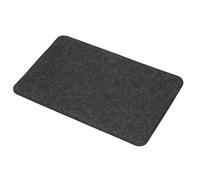 YELARXI Felt Base Shaper, Bag Bottom Shaper Purse Organizer Insert, Handbag Organizers Arc Corner Liner Board Insert, 14 x 9 Inch Fit for Purse Tote Bag Handbag Women (Dark Gray)