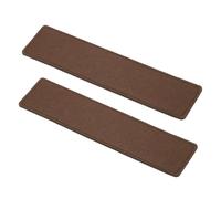 YELARXI Felt Base Shaper, Bag Bottom Shaper Purse Organizer Insert, Handbag Organizers Arc Corner Liner Board Insert, 13 x 3 Inch Fit for Purse Tote Bag Handbag Women (2 Pack, Coffee)