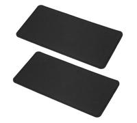 YELARXI Felt Base Shaper, Bag Bottom Shaper Purse Organizer Insert, Handbag Organizers Arc Corner Liner Board Insert, 14 x 7 Inch Fit for Purse Tote Bag Handbag Women (2 Pack, Black)
