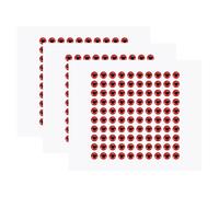 YELARXI Fish Eyes for Lures Making, 3D Eyes Fly Tying Materials Lures, Artificial Fishing Baits 4mm & 300 Pcs & Red -Fit for (Fish Bait/Fly Tying Streamers/Crafts)