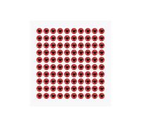 YELARXI Fish Eyes for Lures Making, 3D Eyes Fly Tying Materials Lures, Artificial Fishing Baits 6mm & 100 Pcs & Red -Fit for (Fish Bait/Fly Tying Streamers/Crafts)