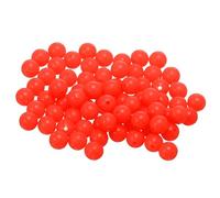 YELARXI Fishing Beads Glow Hard Plastic Fish Rigs 7 mm for Catfish (500 Pack, Red)