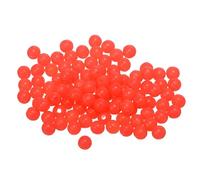 YELARXI Fishing Beads Glow Soft Plastic Fish Rigs 4 mm for Catfish (500 Pack, Red)