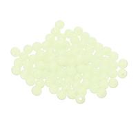 YELARXI Fishing Beads Glow Soft Plastic Fish Rigs 5 mm (500 Pack, Natural Color)