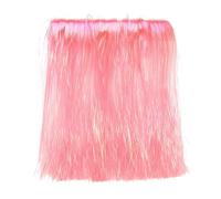 YELARXI Fly Tying Materials, Crystal Flash Line Fly Tying Material Holographic Flash Sparkle Dry Streamer Tube String 10 Pcs & 12" & Rose Pink for (Fishing Jig/Streamer Lure Making)