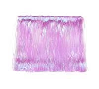 YELARXI Fly Tying Materials, Crystal Flash Line Fly Tying Material Holographic Flash Sparkle Dry Streamer Tube String 10 Pcs & 12" & Purple for (Fishing Jig/Streamer Lure Making)