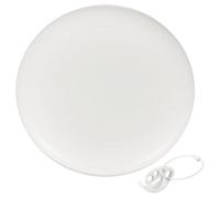 YELARXI Flying Disc, Sports Flying Disc 10.7 Inch & 175g & Plastic & White with Carry Ring - Fitting for (Outdoor/Beach/Camping/Park/Pet/Pro/Beginners)