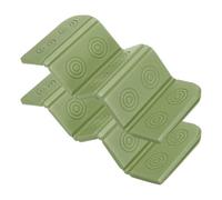 YELARXI Folding Foam Mat, 14 x 10" Mini Portable Lightweight Mini Waterproof Folding Mat Fit for Backpacking Hiking Camping Kneeling Outdoor Activities Recreation - (2Pack, Green)