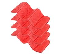 YELARXI Folding Foam Mat, 14 x 10" Mini Portable Lightweight Mini Waterproof Folding Mat Fit for Backpacking Hiking Camping Kneeling Outdoor Activities Recreation - (4Pack, Red)