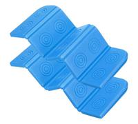 YELARXI Folding Foam Mat, 14 x 10" Mini Portable Lightweight Mini Waterproof Folding Mat for Backpacking Hiking Camping Kneeling Outdoor Activities Recreation - (2Pack, Blue)