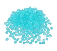 YELARXI Glow in the Dark Stones, Luminous Pebbles Stones Glowing Rocks Decorative Light Up Pebbles 3000 Pcs & Light Blue -Fitting for (Fish Tank/Outdoor Garden Decor/Yard/Walkway)